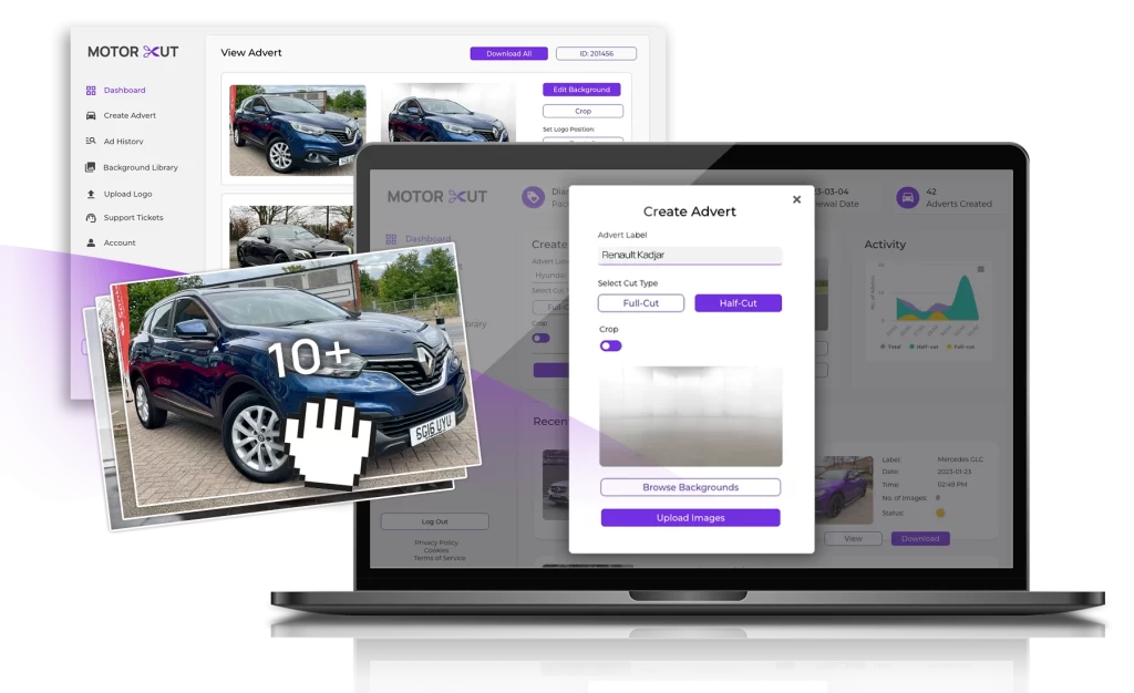 Car Photo Editing Web App